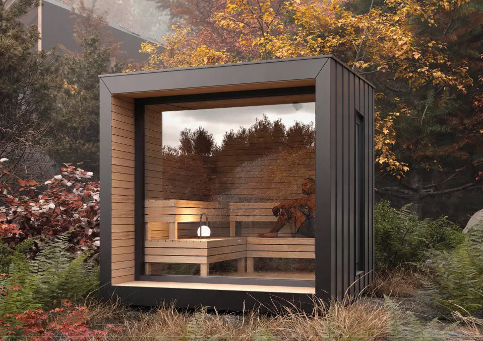 High End Modern Design Wood Outdoor Sauna